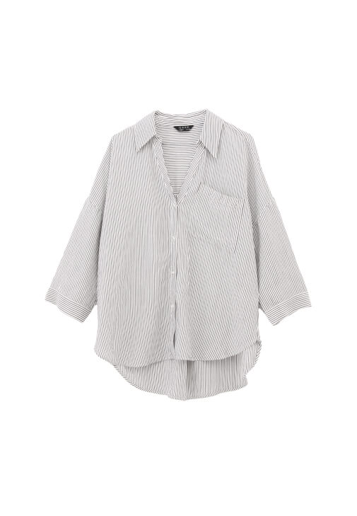 Oversize Keten Gömlek ve Pantolon Kombini