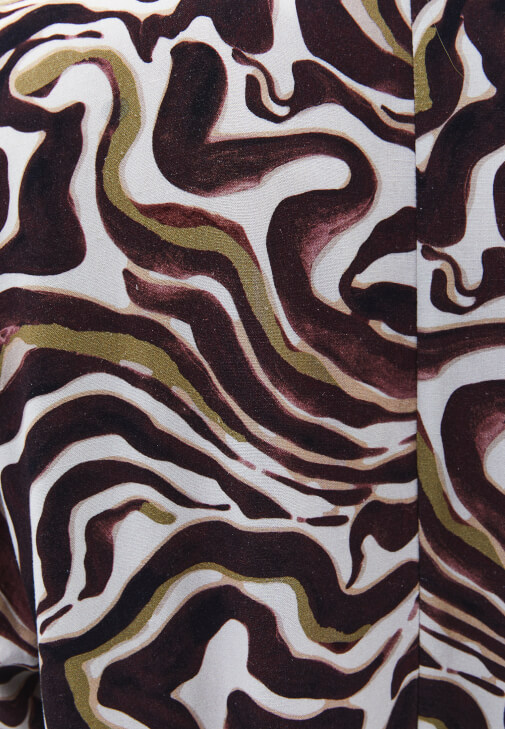 Keten Karışımlı Elbise ve Babet Kombini