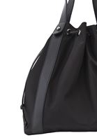 Bayan Siyah Büzgülü Kol Çantası