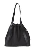 Bayan Siyah Büzgülü Kol Çantası