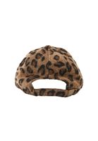 Bayan Çok Renkli Leopar Desenli Şapka