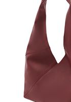 Bayan Bordo Askılı Tote Çanta