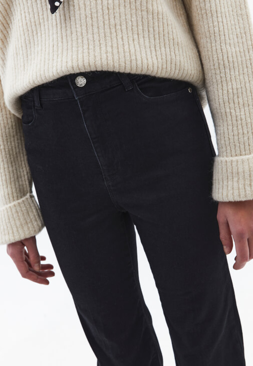 Ultra Yüksek Bel Flare Pantolon - Görsel 3