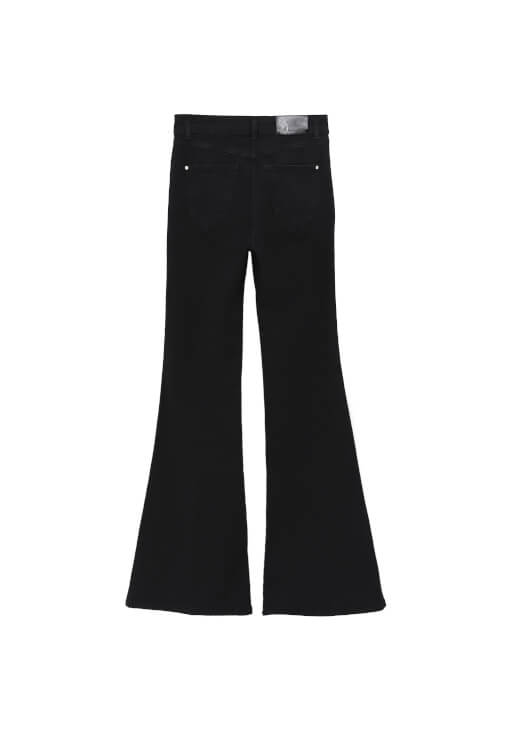 Ultra Yüksek Bel Flare Pantolon - Görsel 7