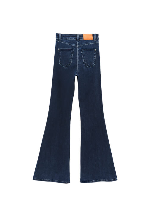 Ultra Yüksek Bel Flare Pantolon - Görsel 7