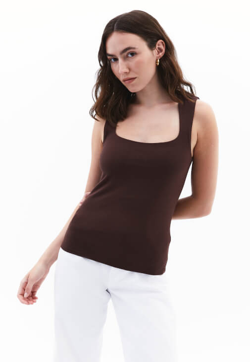 Modal Atlet ve Wide-Leg Pantolon Kombini