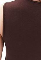 Bayan Kahverengi Modal Kare Yaka Atlet