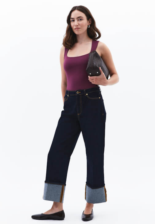 Modal Atlet ve Boyfriend Pantolon Kombini