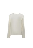 Bayan Krem Modal Kare Yaka Tişört