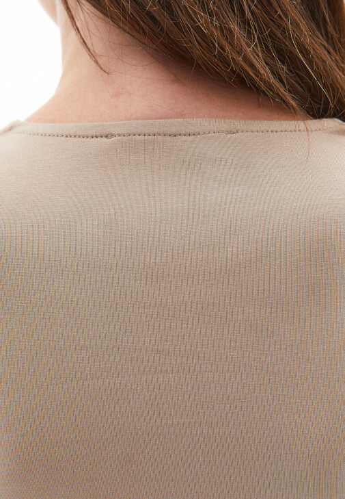 Modal Tişört ve Mini Şort Etek Kombini