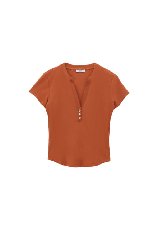 Modal Tişört ve Wide-Leg Pantolon Kombini