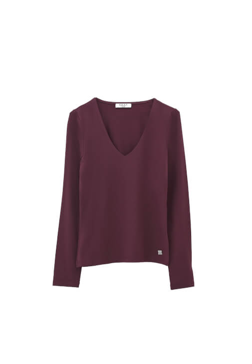 Modal Tişört ve Wide-Leg Denim Kombini