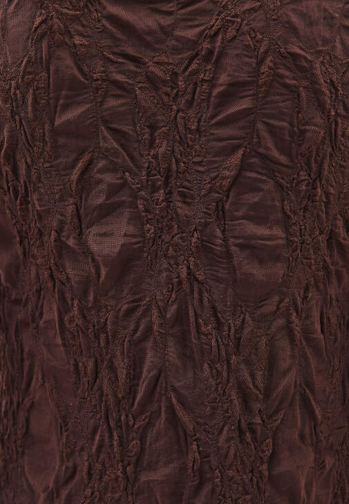 Dantelli Uzun Elbise ve Düz Babet Kombini