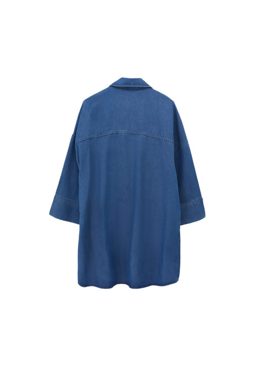 Çıtçıtlı Gömlek ve Pantolon Kombini