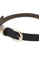 Bayan Siyah Tokalı Kemer