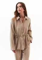 Oversize Gömlek ve Modal Pantolon Kombini