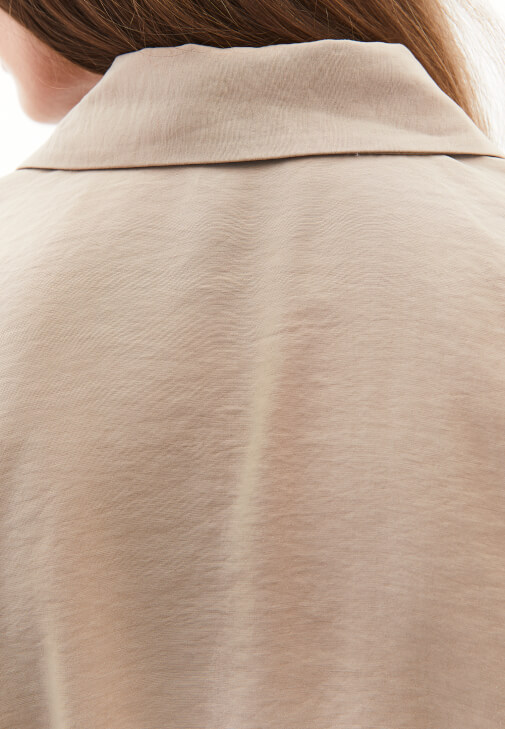 Oversize Gömlek ve Modal Pantolon Kombini