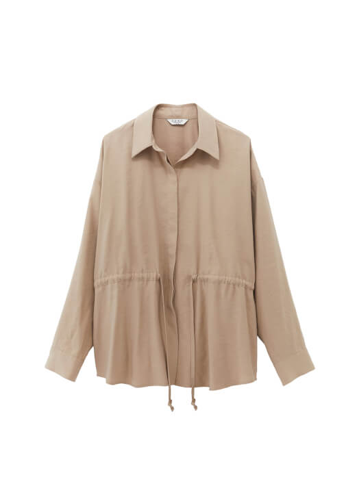 Oversize Gömlek ve Modal Pantolon Kombini