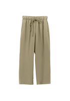 Bayan Yeşil Modal Straight-Fit Pantolon