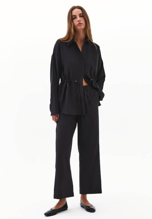 Modal Straight-Fit Pantolon