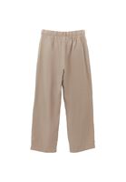 Bayan Bej Modal Straight-Fit Pantolon