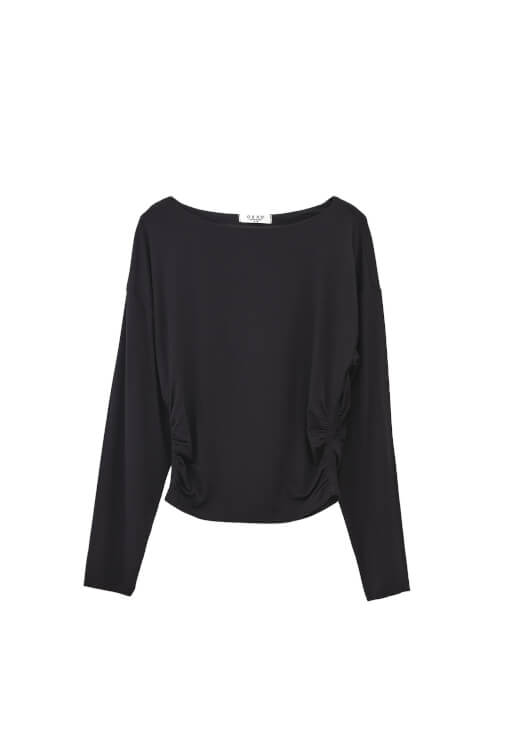 Büzgülü Tişört ve Mini Etek Kombini