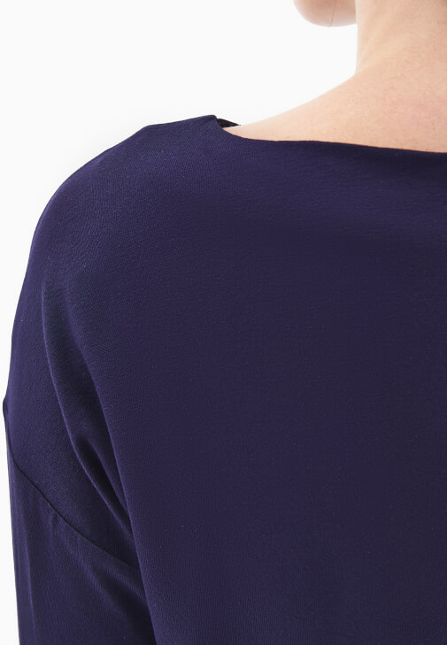 Büzgülü Modal Tişört ve Pantolon Kombini