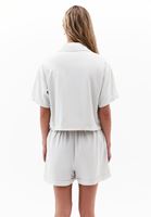 Oversize Tencel Gömlek ve Şort Kombini