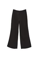 Bayan Siyah Orta Bel Wide-Leg Pantolon ( TENCEL™ ) 