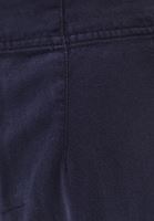 Bayan Lacivert Orta Bel Wide-Leg Pantolon ( TENCEL™ ) 