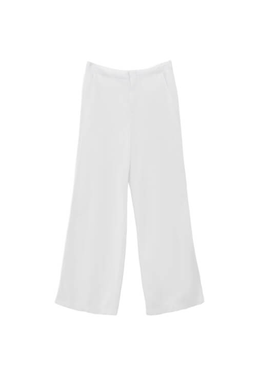 Bol Paça Pantolon ve Crop Atlet Kombini