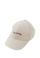 Bayan Krem Sloganlı Cap Şapka