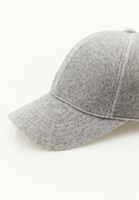 Bayan Gri Yumuşak Dokulu Cap Şapka