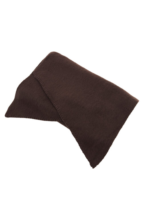 Kahverengi Yumuşak Dokulu Şal