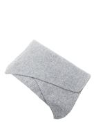 Bayan Gri Yumuşak Dokulu Şal