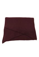 Bayan Bordo Yumuşak Dokulu Şal