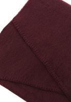 Bayan Bordo Yumuşak Dokulu Şal