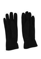 Bayan Siyah Vegan Deri Detaylı Eldiven