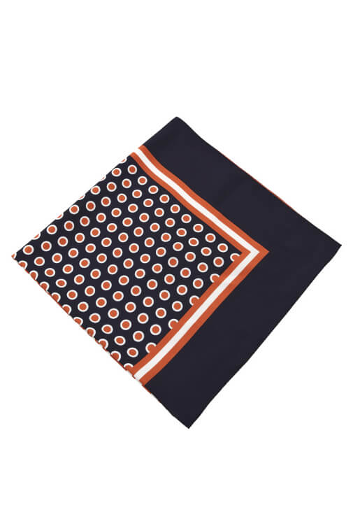 Çok Renkli Desenli Fular