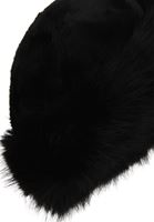 Bayan Siyah Peluş Bere