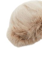 Bayan Krem Peluş Bere