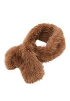 Bayan Kum Beji Vegan Kürk Yaka