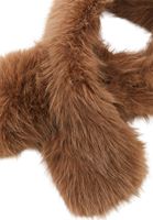 Bayan Kum Beji Vegan Kürk Yaka