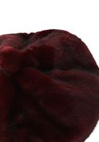 Bayan Bordo Peluş Bere