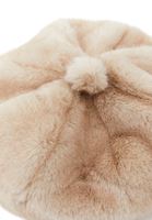 Bayan Krem Peluş Bere