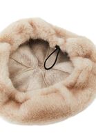 Bayan Krem Peluş Bere