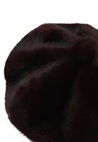 Bayan Bordo Peluş Bere