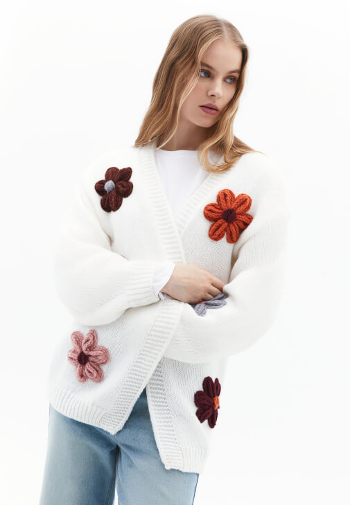 Oversize Hırka ve Pantolon Kombini