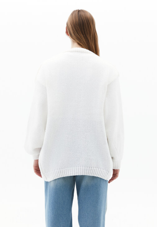 Oversize Hırka ve Pantolon Kombini