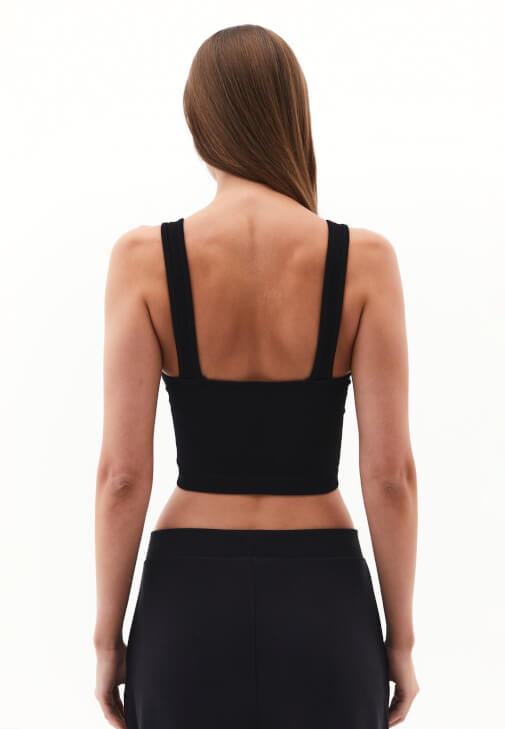 Crop Top ve Modal Pantolon Kombini